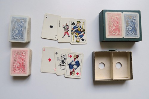 Jeu cartes ancien vintage - jeu,