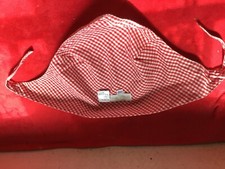 petit foulard bebe vichy rouge arthur et felicie BABY . 6 MOIS . .( AZ / )