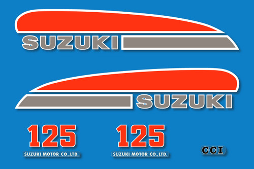 Suzuki 125 bleue kit - ts,