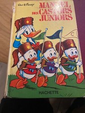 MANUEL DES CASTORS JUNIORS Editions Originale Hachette Walt Disney 1970 EDIMONDE