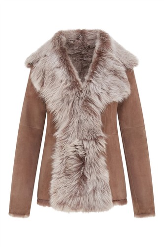Manteau peau mouton - en,