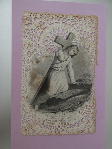 Image pieuse canivet dentelle