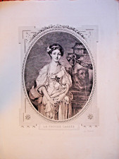 GRAVURE signée A.BESSÉ, LA