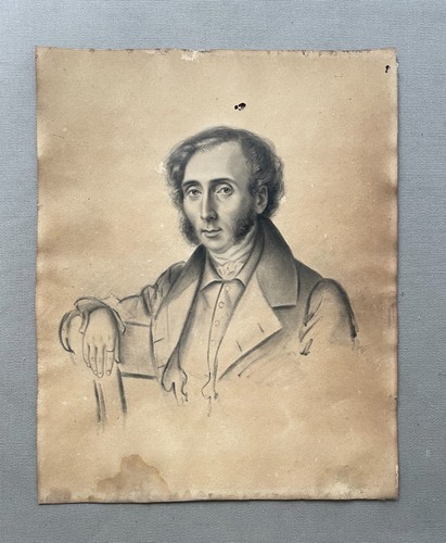 Portrait homme dessin à la - d'homme,,