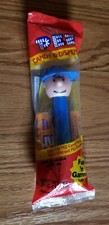 New Peanuts Charlie Brown PEZ Dispenser Deep Blue Stem And Cap Unopened