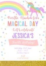 Invitations de fête