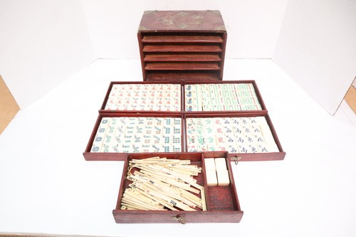 Atq mah jongg - set, bone