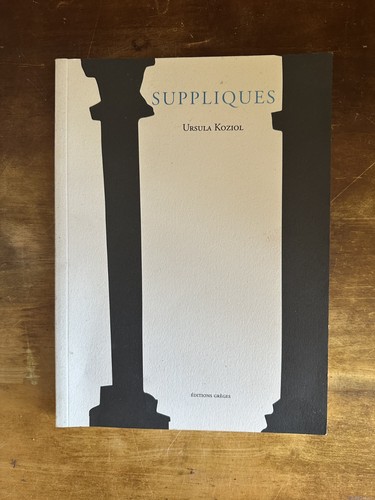 Koziol suppliques grèges - suppliques,,