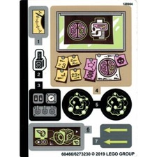 Lego ® Planche Stickers