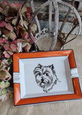 ANCIEN CENDRIER PORCELAINE