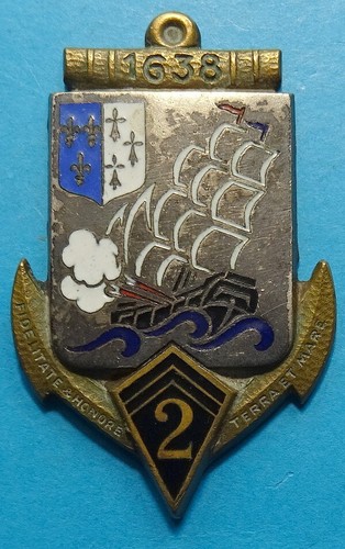 Insigne régiment - du, 2°