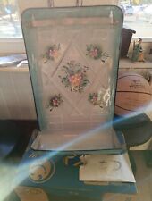 Porte louche Émaillé Décors Fleurs (C7)