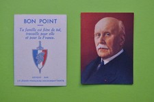 BON POINT LÉGION FRANÇAISE DES COMBATTANTS MARÉCHAL PÉTAIN LFC 2 MODÈLES