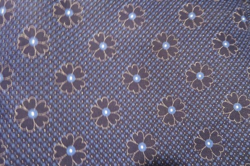Coupon tissu ancien - tissu,