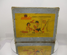 VINTAGE TOY #BOITE VIDE #SOLIDO JOUETS A TRANSFORMATIONS BEL ETAT A VOIR !!