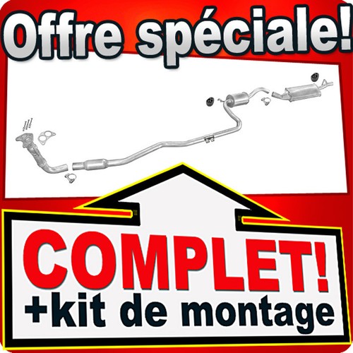 échappement pour ford fiesta - Échappement,