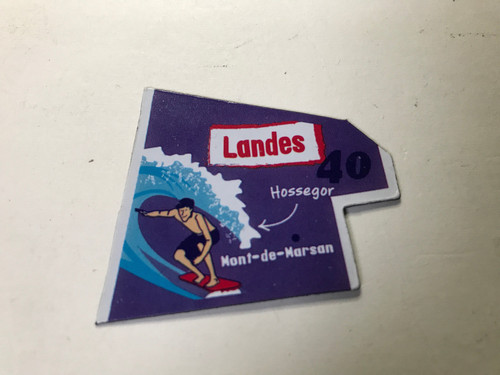 Magnet gaulois carte - magnet,
