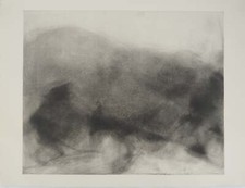 Claude GARACHE : Nu abstrait, Gravure originale signée