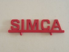 ENSEIGNE  SIMCA  POUR  GARAGE