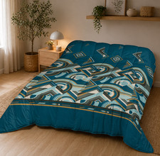 Couette tempérée imprimée