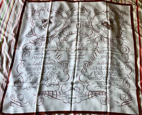 Rare carré hermès art - rare,