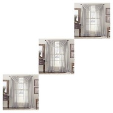 1/2/3 Fenêtre Tulle Rideau