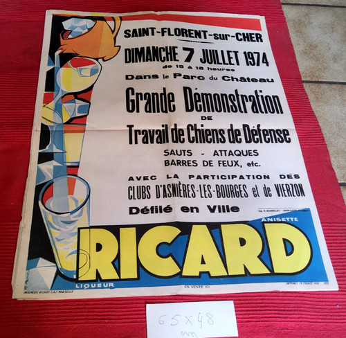 Ancienne authentique affiche - authentique,