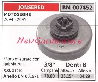 Pignon jonsered moteur - jonsered,