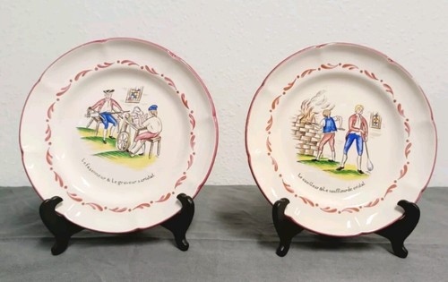 Assiette lunéville vessière - assiette,