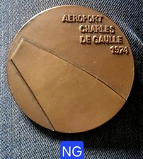 Médaille Bronze 77 mm Avec Sa