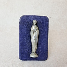 Petite Statue Vierge en Métal