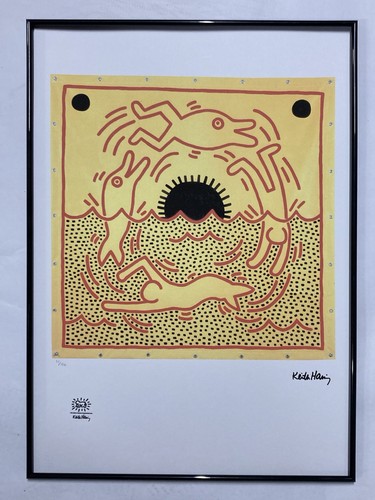 Lithographie keith haring - lithographie, 50