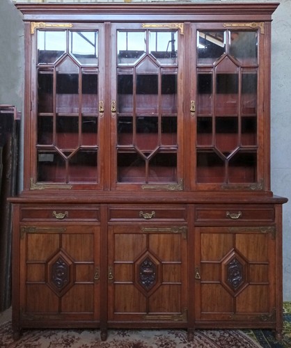 Bibliothèque anglaise maple - anglaise, &