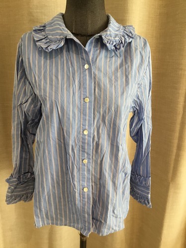 Superbe chemise coton bleu - superbe,