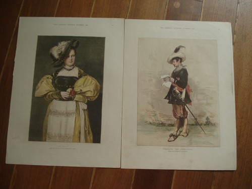 Gravure anglaise ancienne - , xixe
