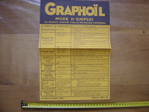Affiche automobile graphoil - automobile,