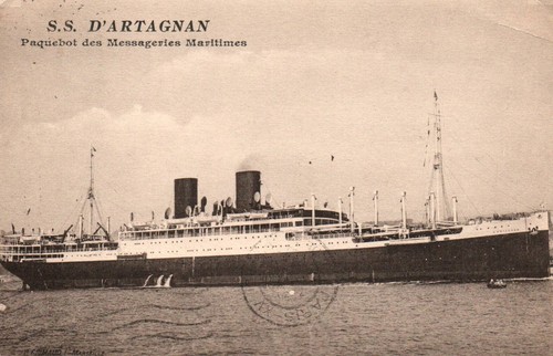 Cpa bateau d artagnan - -, d'artagnan