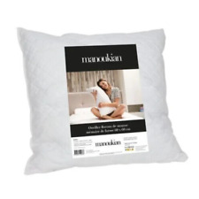 MANOUKIAN, Oreiller à mémoire de forme blanc 60x60 cm, forme ergonomique