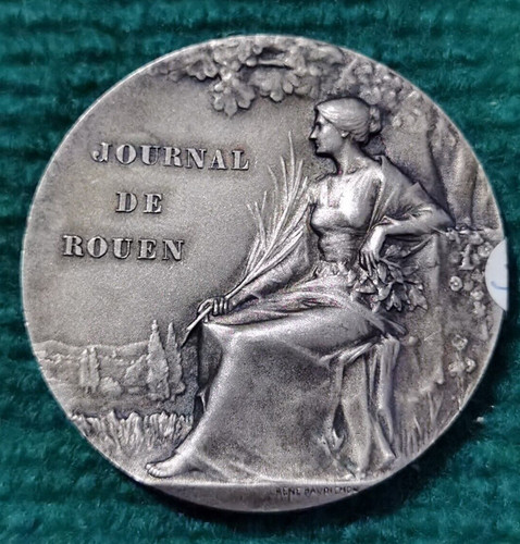 Medaille bronze argenté - bronze,