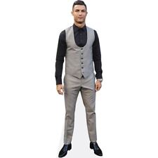 Cristiano Ronaldo (Grey Waistcoat) Silhouette en carton Grandeur Nature