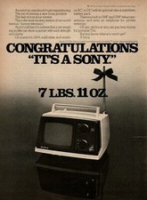 1975 Sony Model TV-520