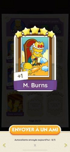 Burns carte monopoly - /,