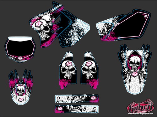 Kit deco moto - moto, trash