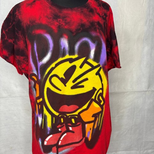 Pac man tie dye - pac-man,