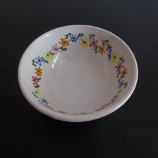 Bol récipient céramique faïence fait main art nouveau digital PN France Menton