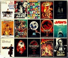 Film Plaque Vintage métal