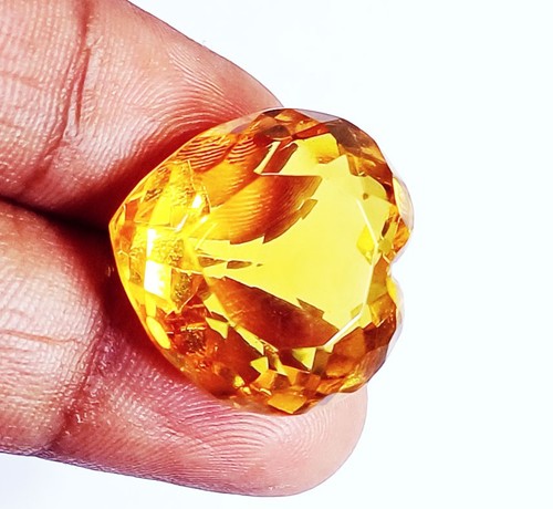 Pierre précieuse citrine - pierre,