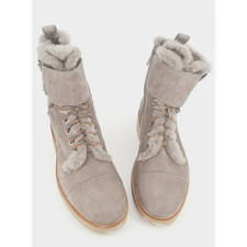 Bottines fourrées marrons SANTONI T.37