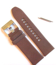 DIESEL Bracelet En Cuir Original De Remplacement DZ4290 Pour Montre Marron 26 Mm