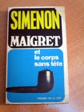 Maigret et le Corps sans Tête - Simenon - 1971 - Livre - Bon Etat